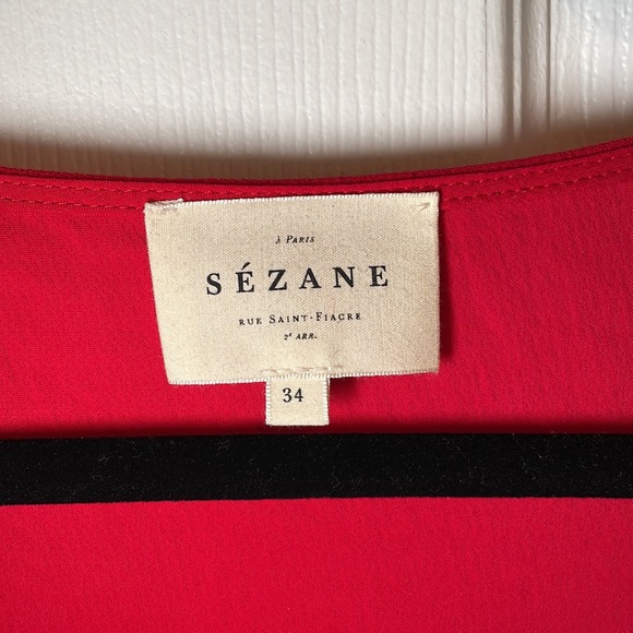 Red Sezane top Size 34 / US 2 - Picture 3 of 3